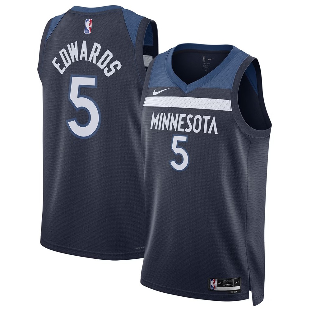 Anthony Edwards Minnesota Timberwolves Nike Swingman Jersey Mens XL $120 New NWT